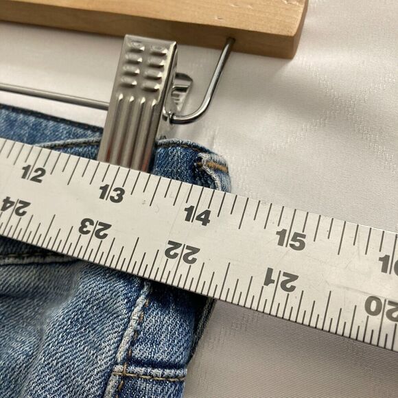 Mavi Women’s Abbie Flared Bootcut Denim Jeans Sz‎ 27/32 Flap Back Pocket Western - Picture 11 of 12